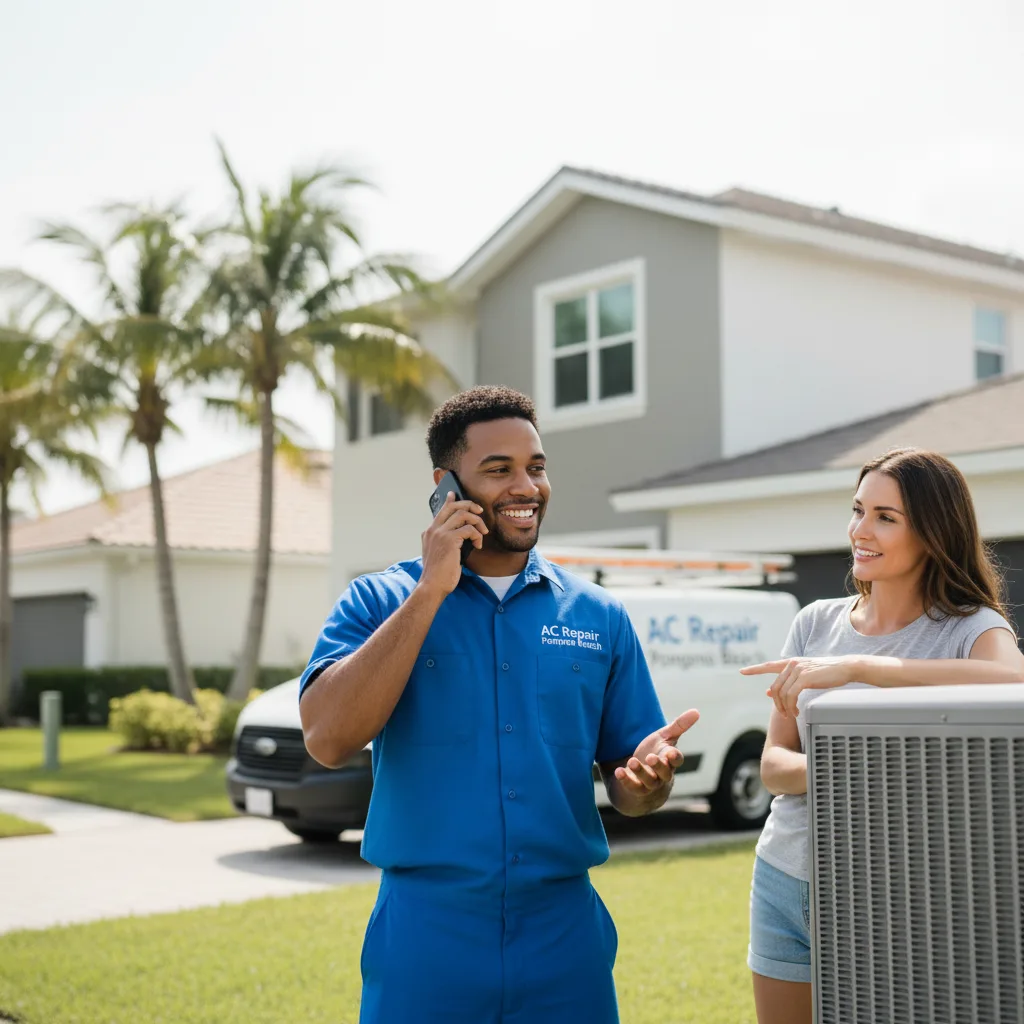 AC Repair Pompano Beach customer support in Abrams